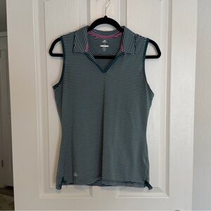 Adidas Sleeveless Golf Polo Tank Top